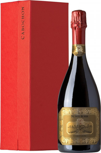 Игристое вино Monte Rossa, "Cabochon" Brut, 2015, gift box