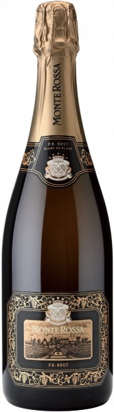 Игристое вино Monte Rossa, "P.R." Blanc de Blancs Brut, 1.5 л
