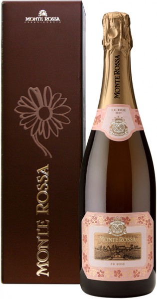 Игристое вино Monte Rossa, "P.R." Brut Rose, gift box
