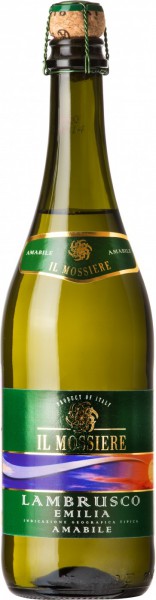 Игристое вино Morando, "Il Mossiere" Lambrusco Amabile White, Emilia IGT