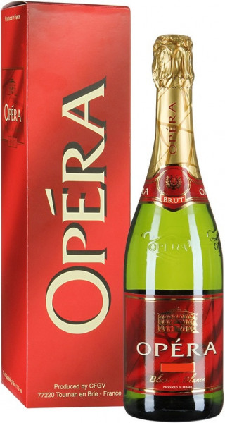 Игристое вино "Opera" Blanc de Blancs Doux, gift box