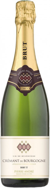 Игристое вино Pierre Andre, Cremant de Bourgogne AOP Brut