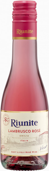 Игристое вино Riunite, Lambrusco Rose, Emilia IGT, 0.187 л