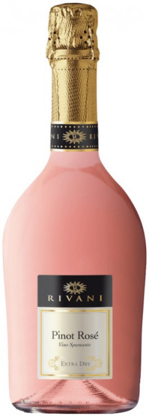 Игристое вино "Rivani" Pinot Rose Extra Dry