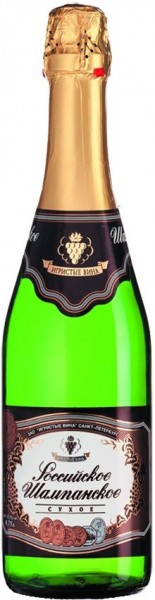 Игристое вино "Rossiyskoe Champagne" Dry