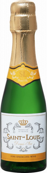 Игристое вино "Saint-Louis" Demi-sec, 0.2 л