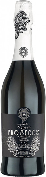 Игристое вино "San Tiziano" Prosecco DOC Spumante Extra Dry