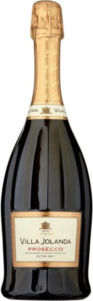 Игристое вино Santero, "Villa Jolanda" Prosecco DOC Extra Dry, Carved