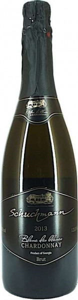 Игристое вино Schuchmann, Chardonnay Brut, 2013