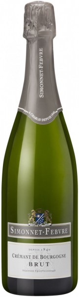 Игристое вино Simonnet-Febvre, "Cremant de Bourgogne" Brut Blanc