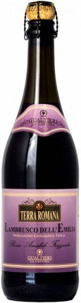 Игристое вино "Terra Romana" Rosso Amabile, Lambrusco dell’Emillia IGT