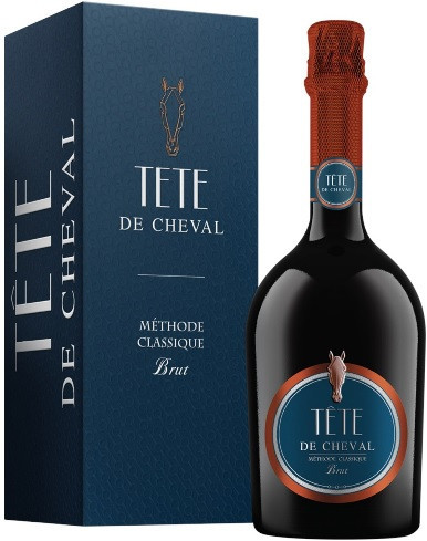 Игристое вино "Tete de Cheval" Brut, gift box