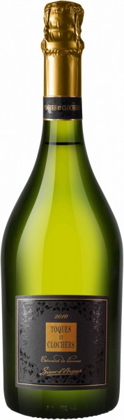 Игристое вино "Toques et Clochers" Limited Edition, Cremant de Limoux AOC, 2010