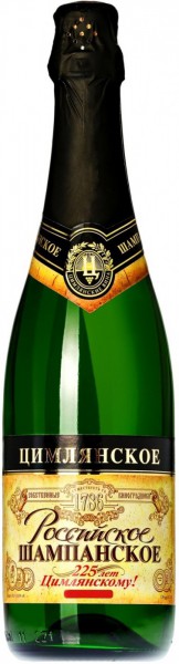 Игристое вино Tsimlyanskoe, Russian Champagne Dry