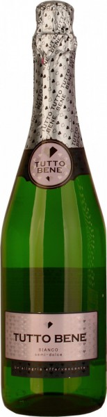 Игристое вино "Tutto Bene" Bianco Semi-Dolce