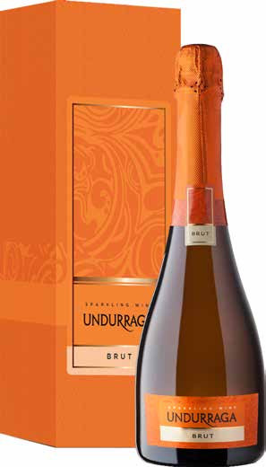 Игристое вино Undurraga, Brut, gift box