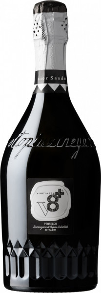 Игристое вино "V8+" Sior Sandro Prosecco DOC Extra Dry