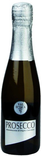 Игристое вино Val d'Oca, "Argento" Prosecco DOC Extra Dry, 0.2 л
