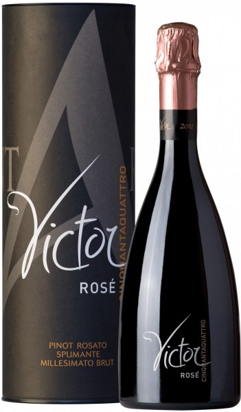 Игристое вино "Victor" Pinot Rose Brut Spumante, in gift tube