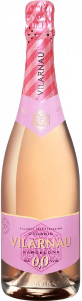 Игристое вино "Vilarnau" Organic Rose 0,0%