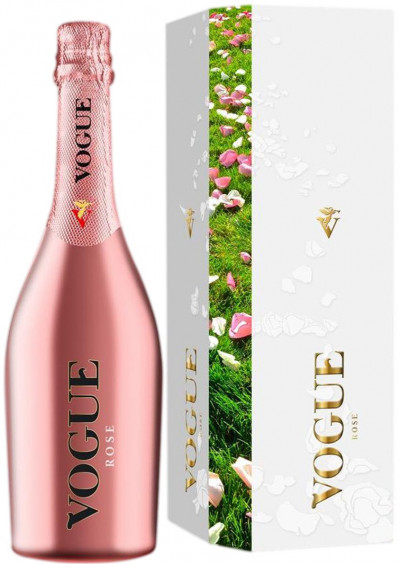 Игристое вино "Vogue" Rose, gift box