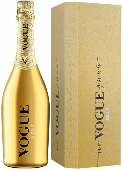 Игристое вино "Vogue" White Brut, gift box