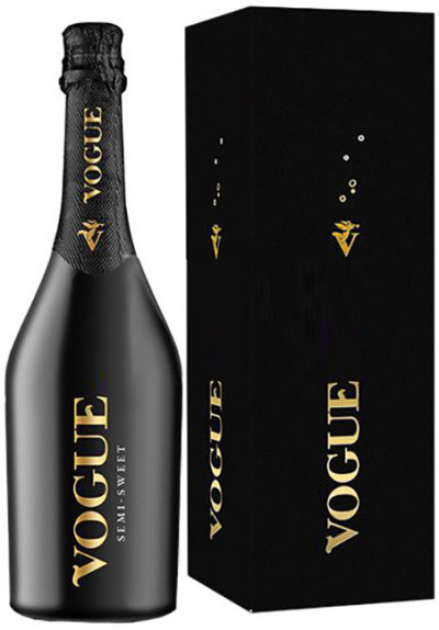 Игристое вино "Vogue" White Semi-Sweet, gift box