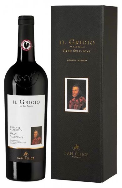 Вино Agricola San Felice, "Il Grigio" Gran Selezione, Chianti Classico DOCG, 2017, gift box