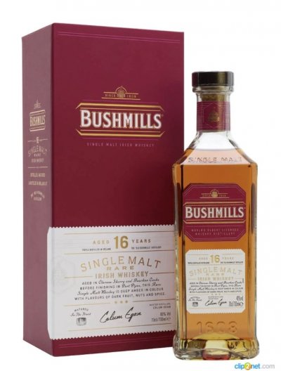 Виски "Bushmills" 16 Years Old, gift box, 0.7 л