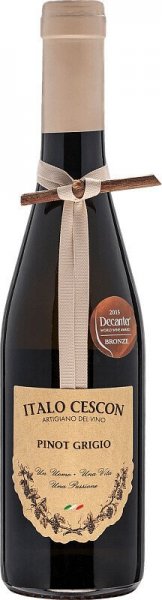 Вино Italo Cescon, Pinot Grigio, Friuli Grave DOC, 2021, 375 мл