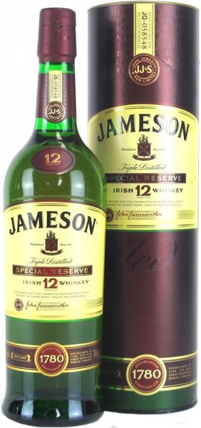 Виски Jameson 12 Years Old, with box, 0.7 л