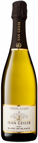 Игристое вино Jean Geiler, Brut Blanc de Blancs, Cremant d'Alsace AOC
