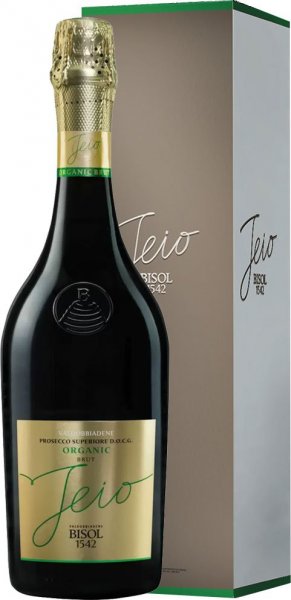 Игристое вино "Jeio" Valdobbiadene Prosecco Superiore DOCG Brut Bio, gift box