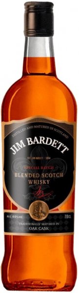 Виски "Jim Bardett" Blended Scotch Whisky, 0.7 л