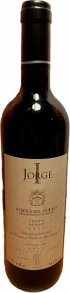 Вино "Jorge I" Roble, Ribera del Duero DO, 2017