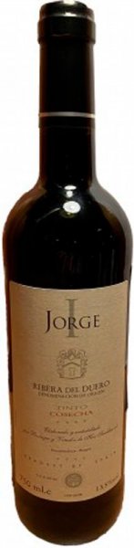 Вино "Jorge I" Cosecha, Ribera del Duero DO, 2018