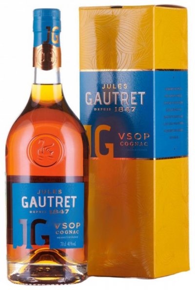 Коньяк "Jules Gautret" VSOP, gift box, 0.5 л