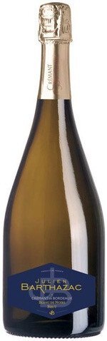 Игристое вино "Julien Barthazac" Blanc de Noirs Brut, Cremant de Bordeaux AOC