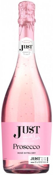 Игристое вино "Just" Prosecco Rose DOC Extra Dry