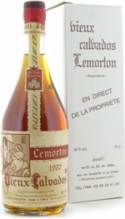 Кальвадос Calvados Lemorton Vintage 1970, gift box, 0.7 л