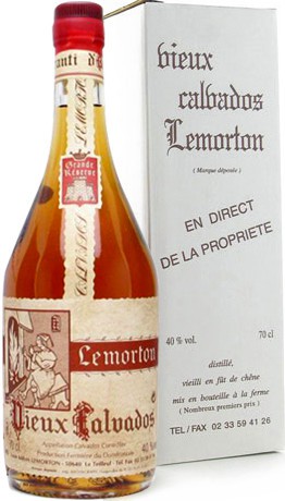 Кальвадос Calvados Lemorton, Vintage 1986, gift box, 0.7 л