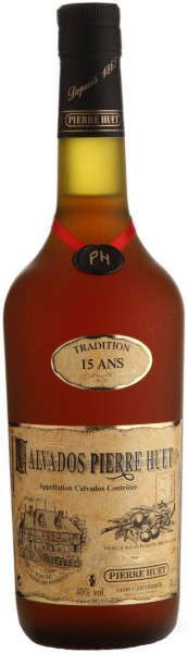 Кальвадос Calvados Pierre Huet, "Tradition" 15 ans, Calvados AOC, 0.7 л