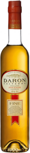 Кальвадос "Daron" Fine, Calvados Pays d'Auge AOC, 0.7 л