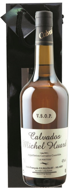 Кальвадос "Michel Huard" VSOP, Calvados AOC, gift bag, 0.7 л