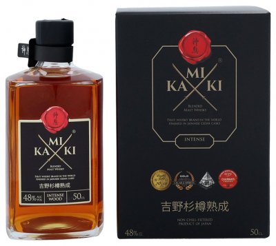 Виски "Kamiki" Intense Blended Malt, gift box, 0.5 л
