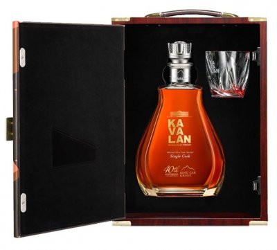 Виски "Kavalan" 40 Anniversary, gift box with glass, 1.5 л