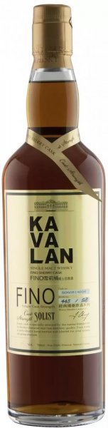 Виски Kavalan, "Solist" Fino Sherry Cask (59,4%), 0.7 л