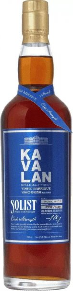 Виски Kavalan, "Solist" Vinho Barrique (54%), 0.7 л