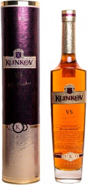 Коньяк "Klinkov" VS Superior, in tube, 0.5 л