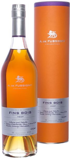 Коньяк "A. de Fussigny" VSOP Fins Bois, gift tube, 0.7 л